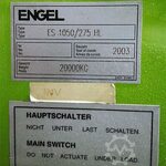 2003 Engel ES 1050 275 HL Injection Molding for sale — view 5
