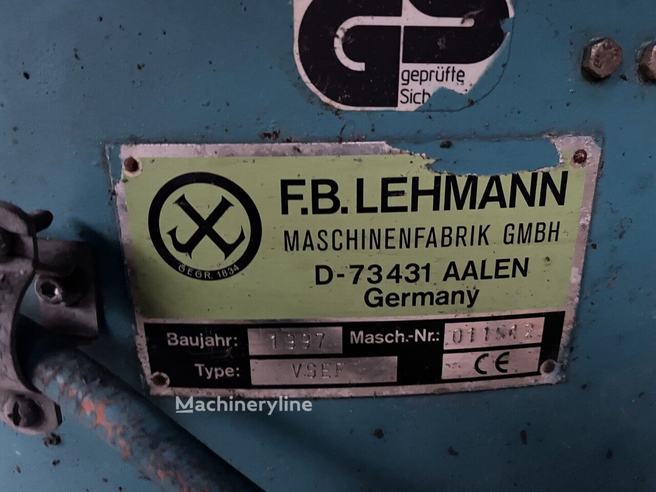 Fb Lehmann VSEF - Vibro sieve Mixer Blender for sale — view 2