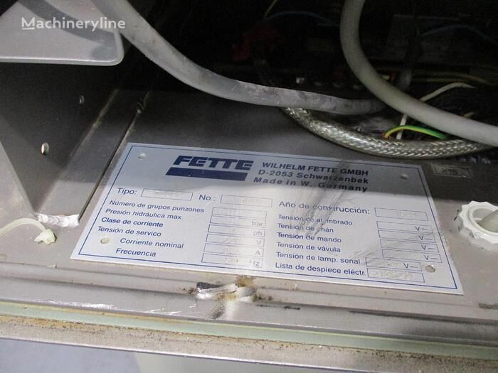 1989 Fette PT 2080 Laboratory for sale — view 4