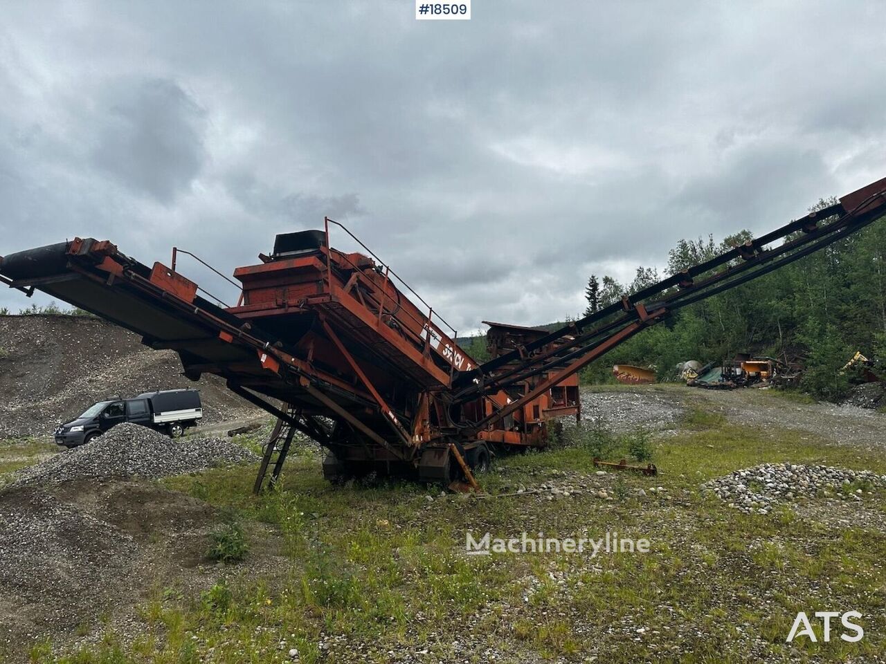 1999 Finlay 393CV Turbo SO Quarry - Screener for sale — view 3