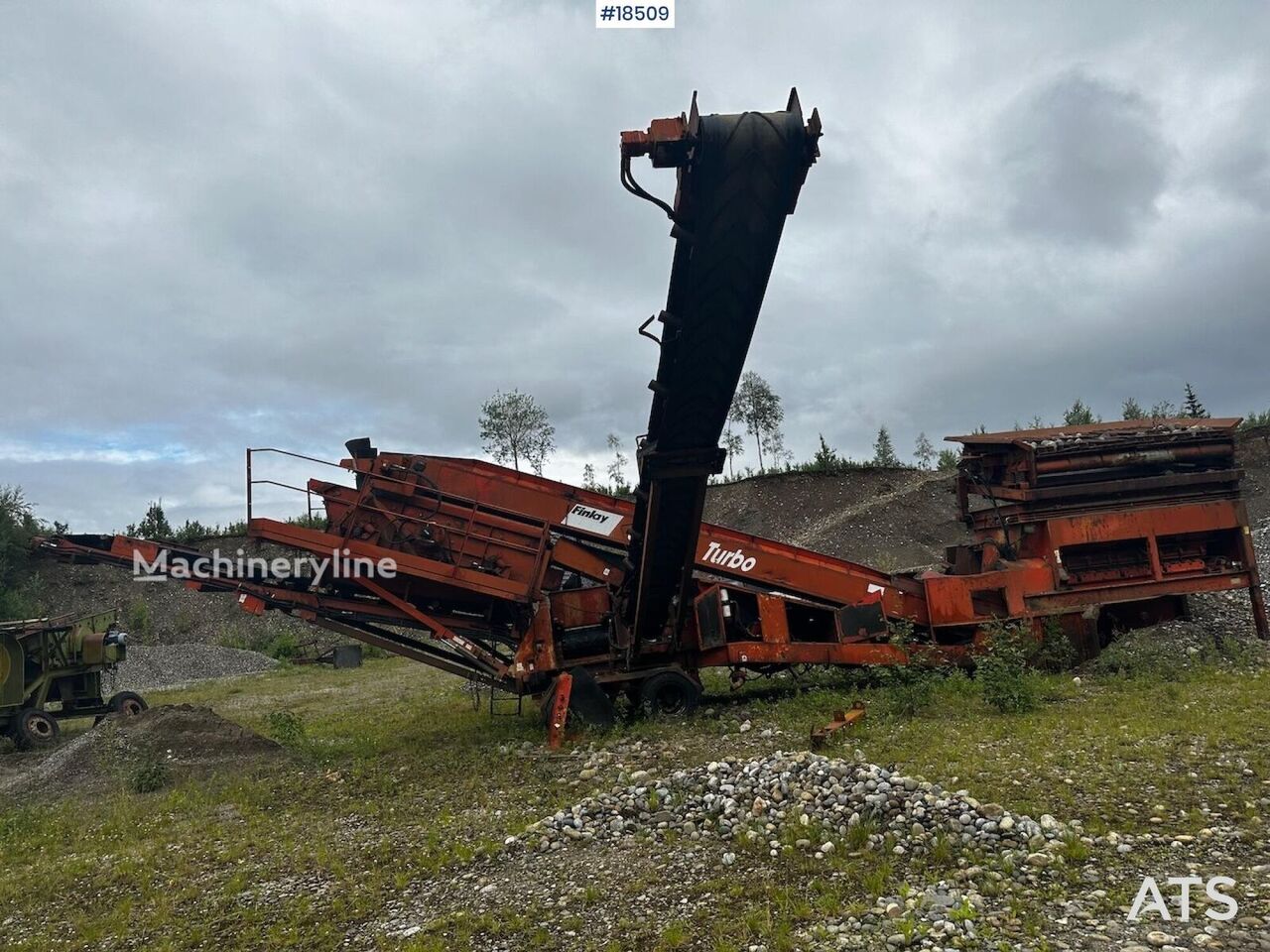 1999 Finlay 393CV Turbo SO Quarry - Screener for sale — view 4