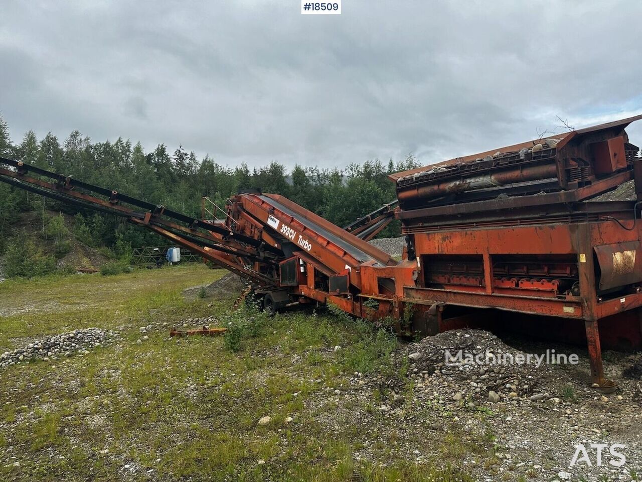 1999 Finlay 393CV Turbo SO Quarry - Screener for sale — view 5
