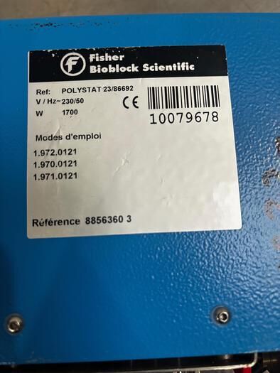 Fisher Scientific Polystat 23 86 Laboratory for sale — view 2