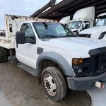 2008 Ford F450 SD Flatbed Truck for sale — view 4