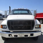 2001 Ford F650 SD Flatbed Truck for sale — view 3