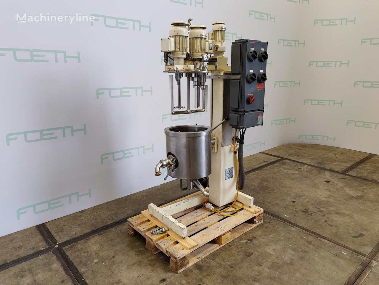 Fryma AG Rheinfelden VME-20 - Processing vessel Mixer Blender for sale — view 2