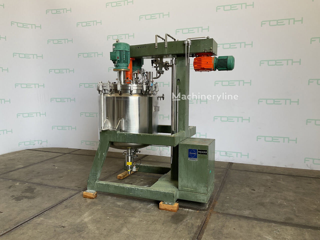 1985 Fryma VME 400 - Proc Mixer and Blender for sale