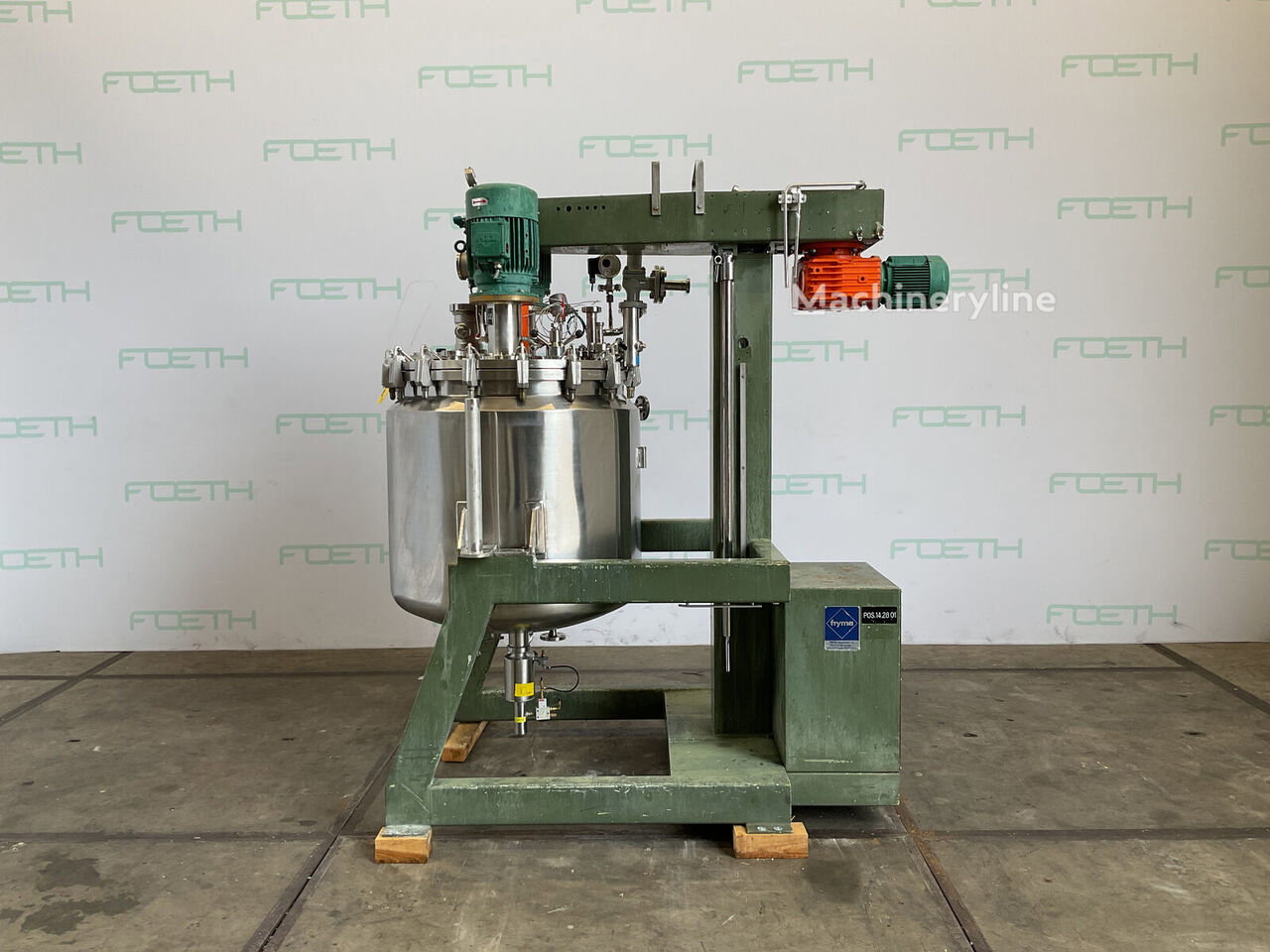 1985 Fryma VME 400 - Proc Mixer and Blender for sale — view 2