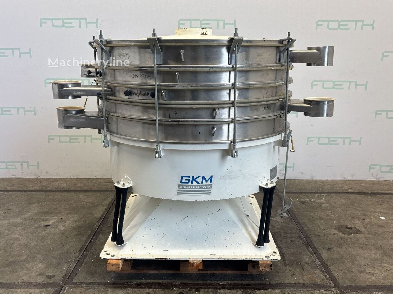 2017 GKM Siebtechnik KTS-1600 4 - T Mixer and Blender for sale