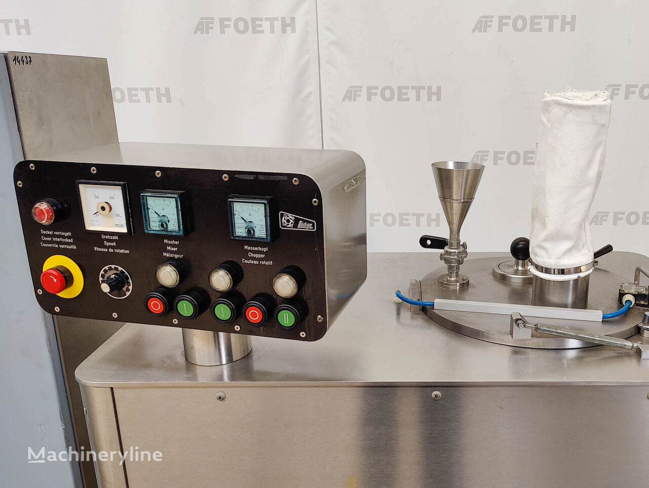 Gebrüder Lödige GmbH (DE) MGT-30 Mixer Blender for sale — view 5