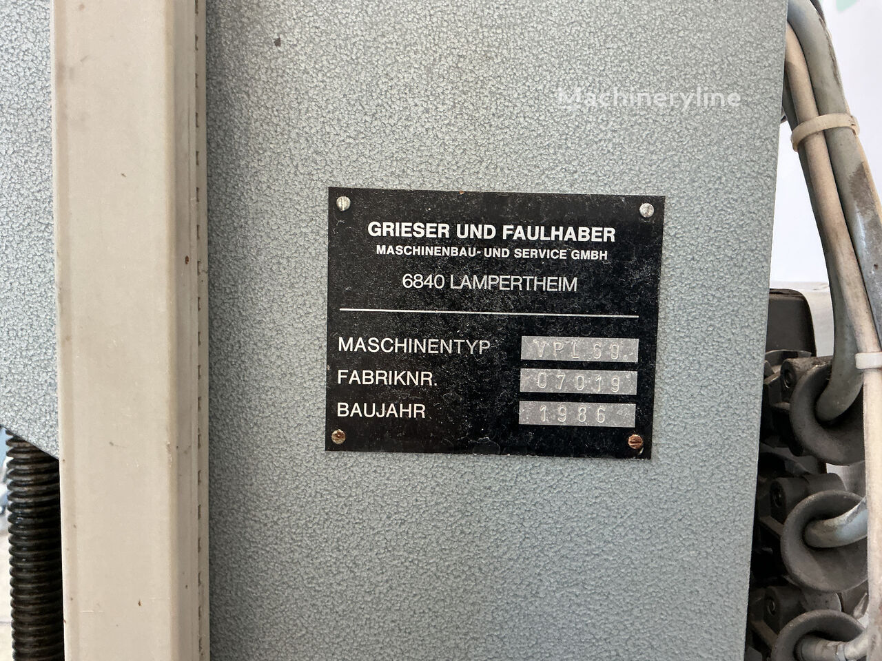 Grieser und Faulhaber VPL-60 Mixer Blender for sale — view 2