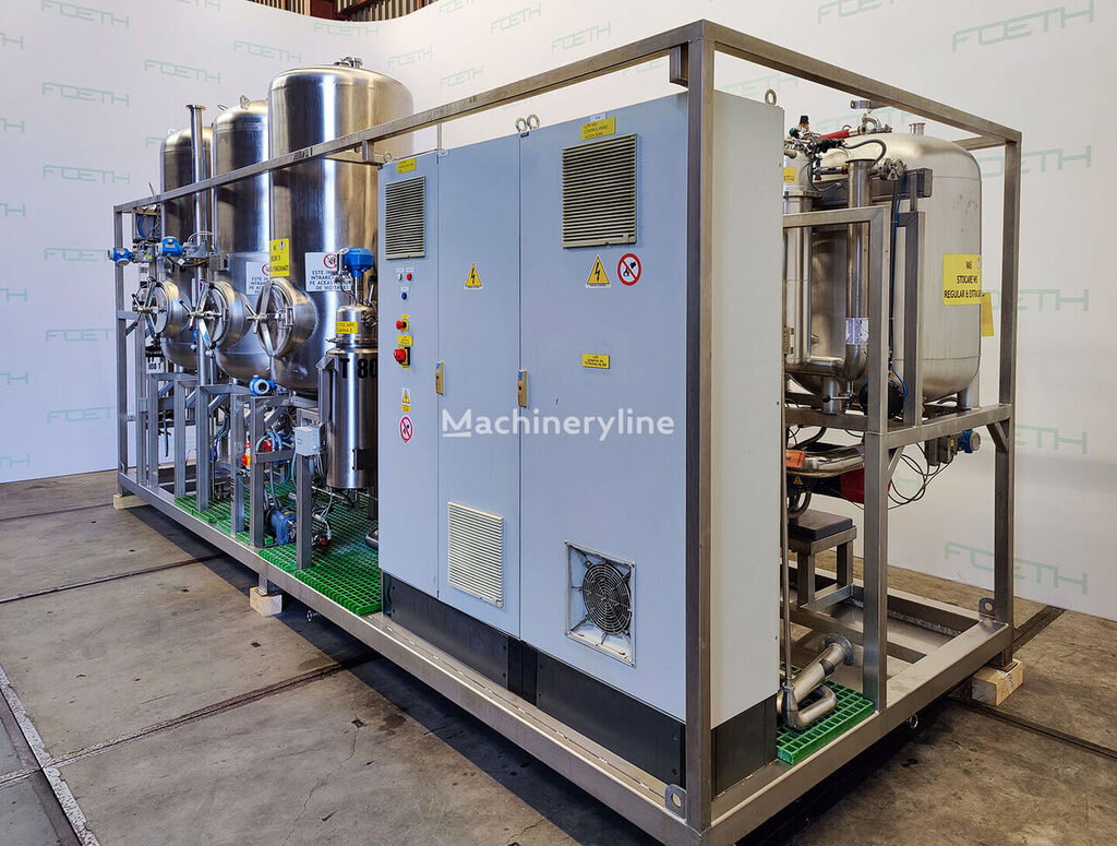 HPV Liquid perfume processing skid Mixer Blender for sale — view 3
