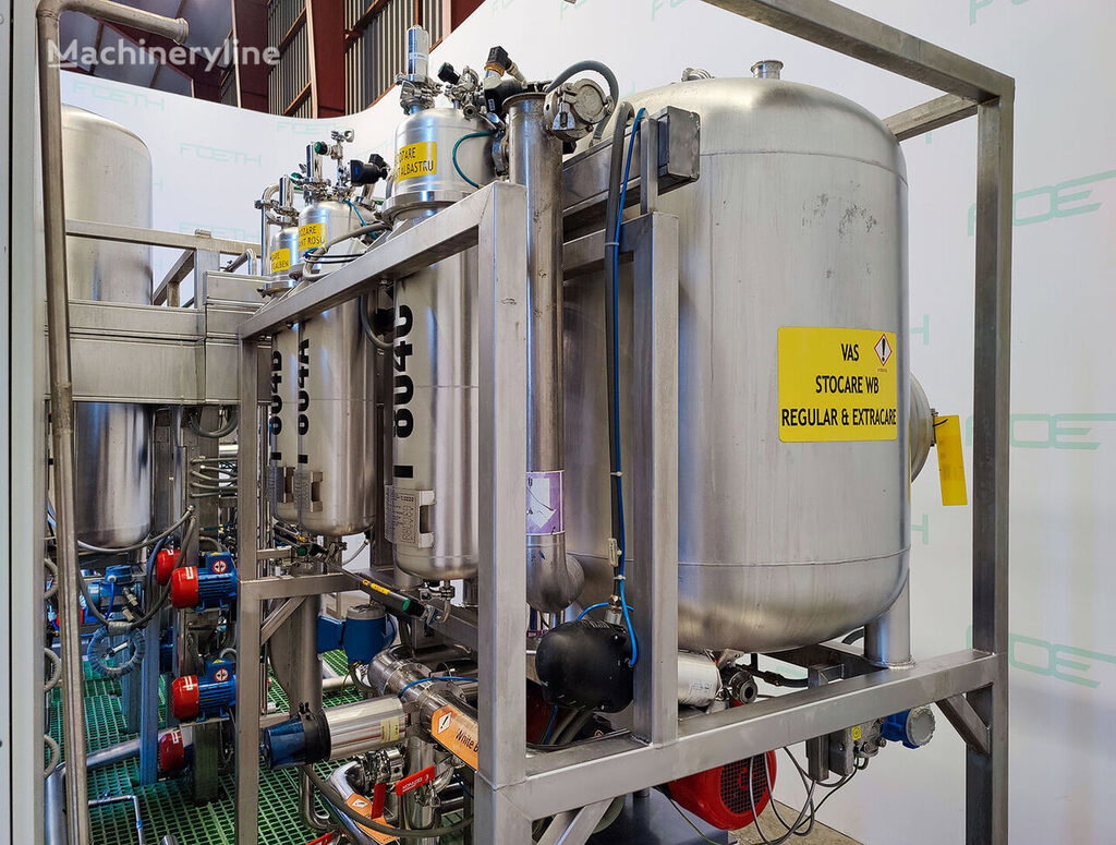 HPV Liquid perfume processing skid Mixer Blender for sale — view 4