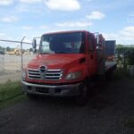 2010 Hino 185 Flatbed Truck for sale — view 3
