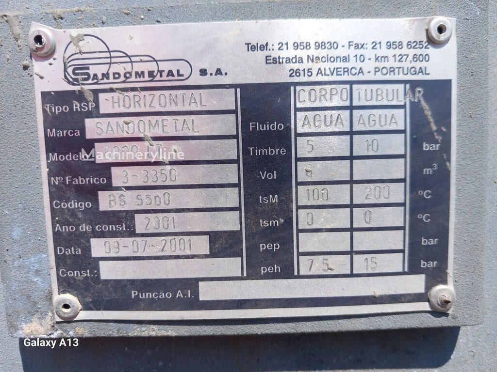 Industrial storage tank Tank Container for sale — view 5