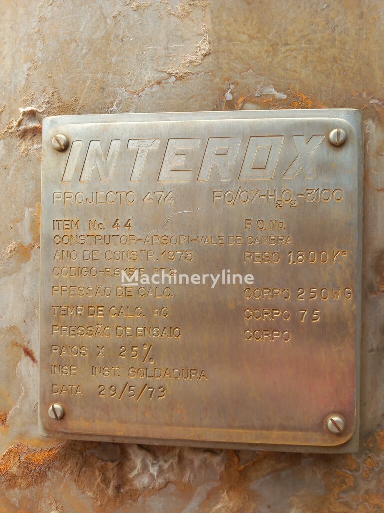 Industrial storage tank Tank Container for sale — view 5