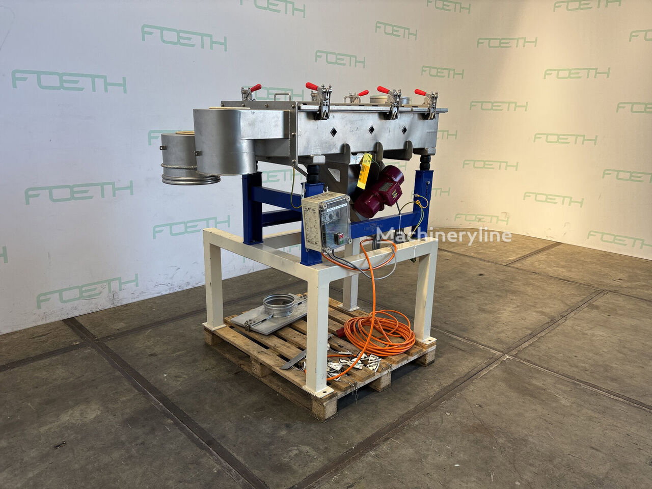 J. Engelsmann JEL EasyVib 500x1000-E-GA - Vibro sieve Mixer Blender for sale — view 3