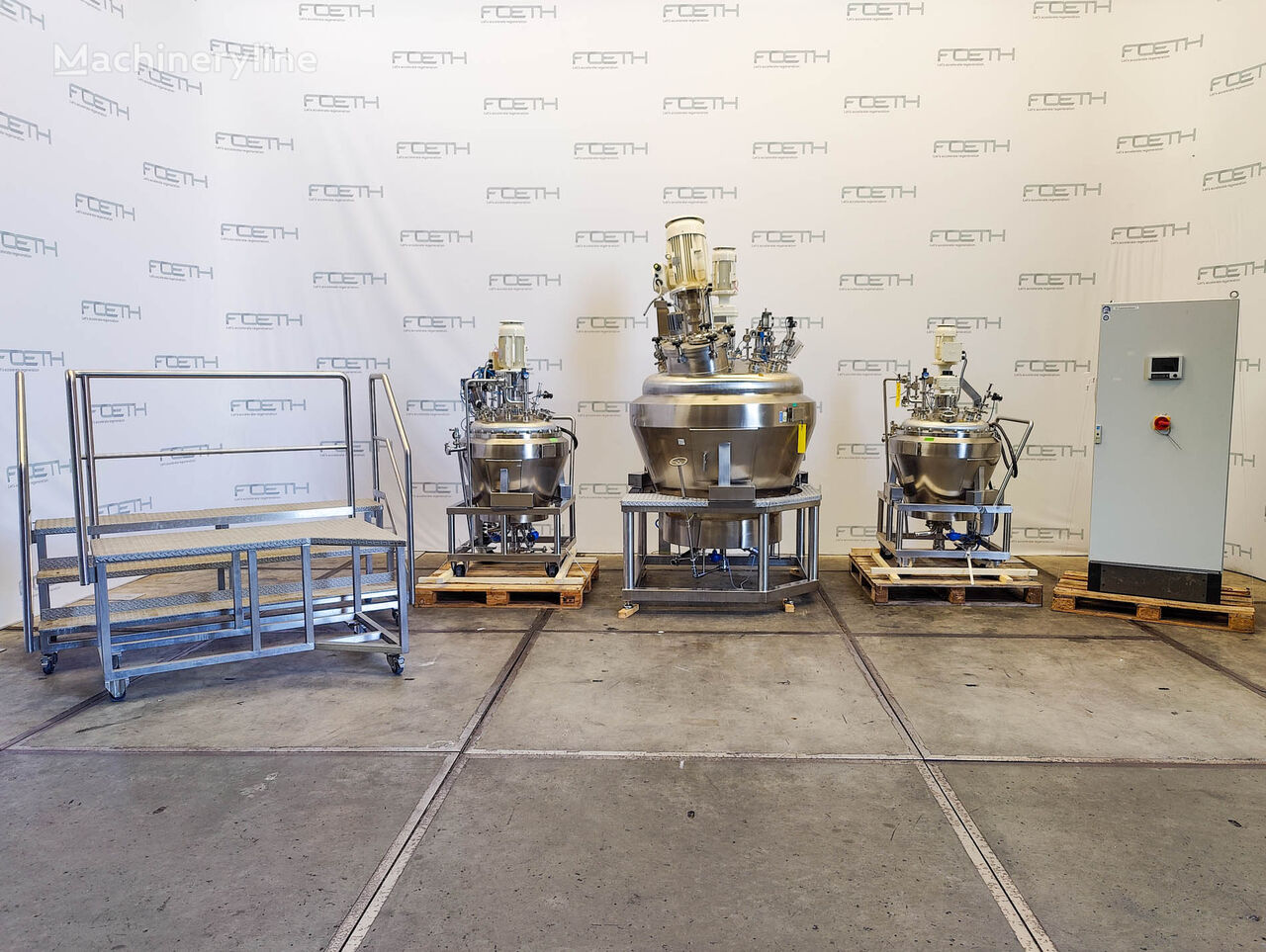 Jentec GmbH Processing vessel Mixer Blender for sale — view 2