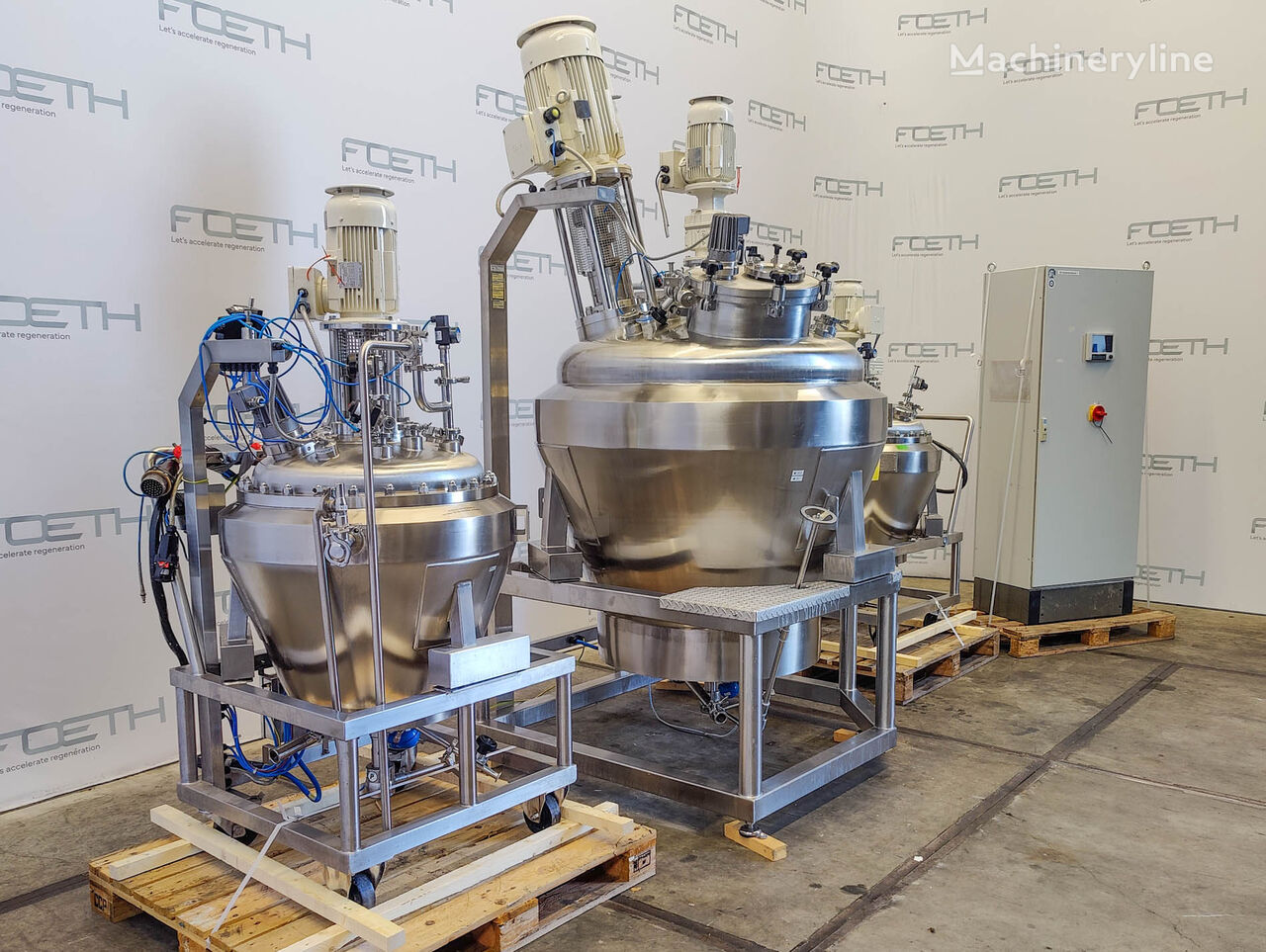 Jentec GmbH Processing vessel Mixer Blender for sale — view 3