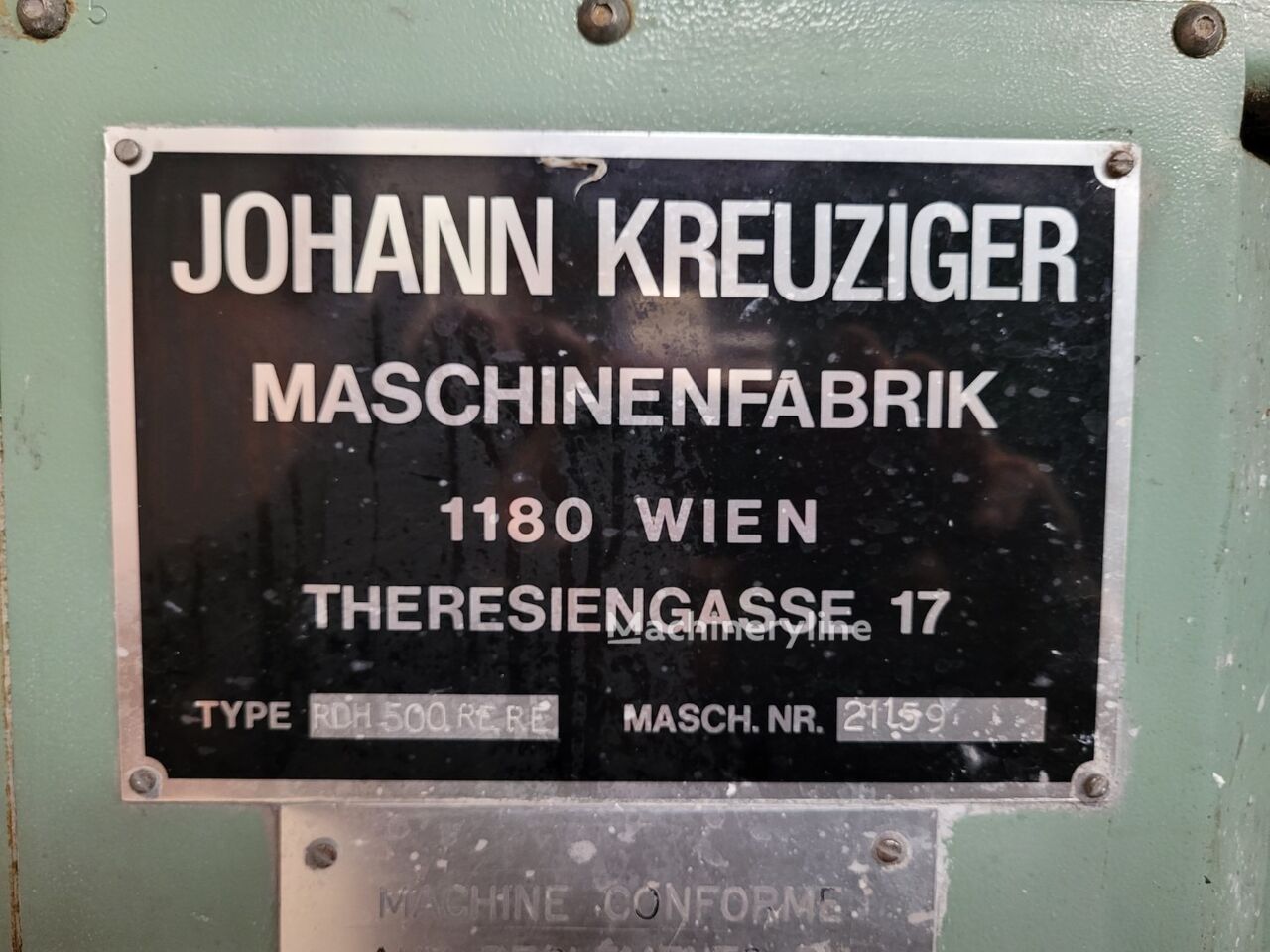 Johann Kreuziger Maschinenfabrik Dissolver Mixer Blender for sale — view 2