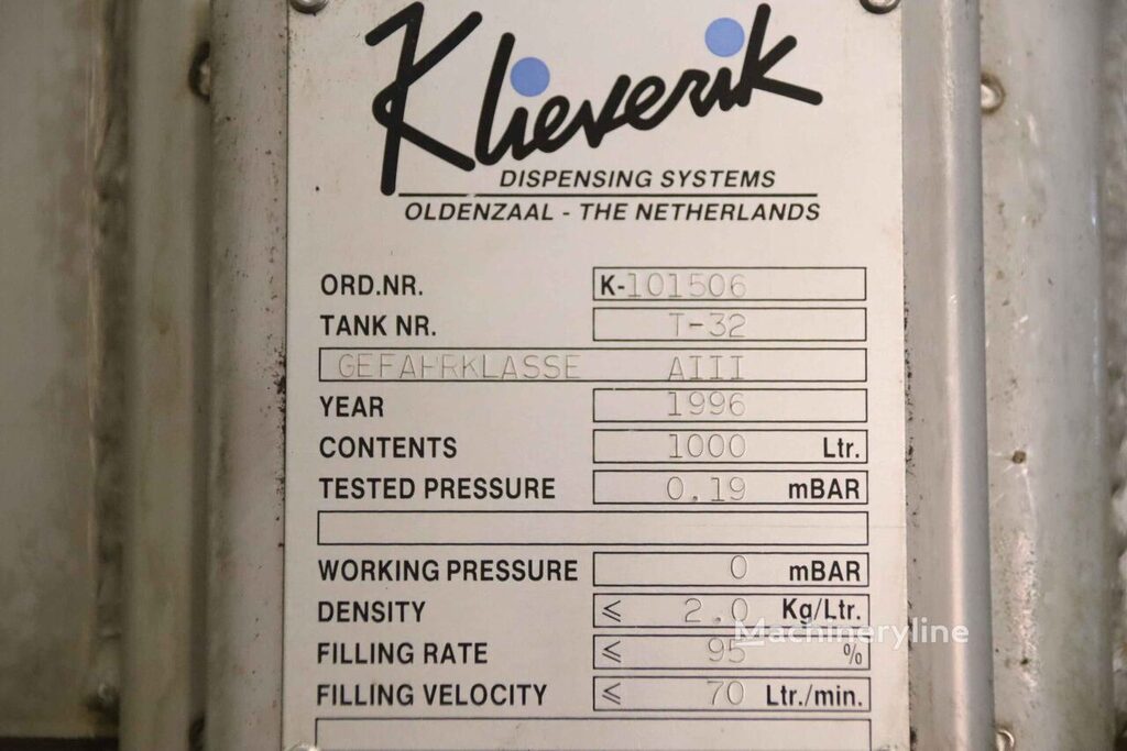 1996 Klieverik Mixer and Blender for sale — view 4