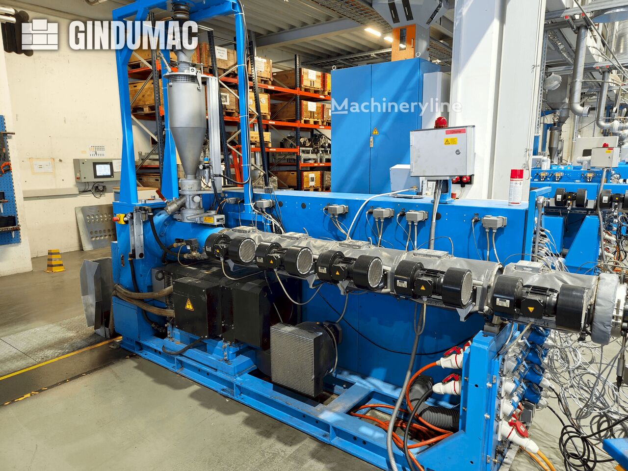 2008 Krauss Maffei KME 75-36 R AC Plastic Extruder for sale — view 3