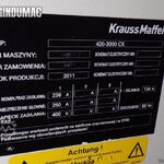 2011 Kraussmaffei 420-3000 CX Injection Molding for sale — view 3
