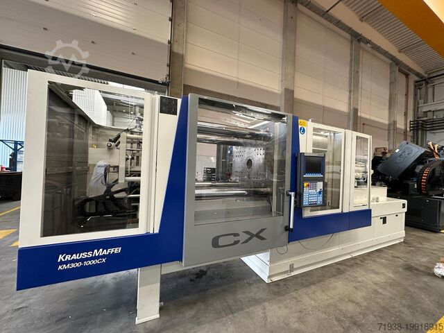 2008 Kraussmaffei KM 300-1000 CX Injection Molding for sale