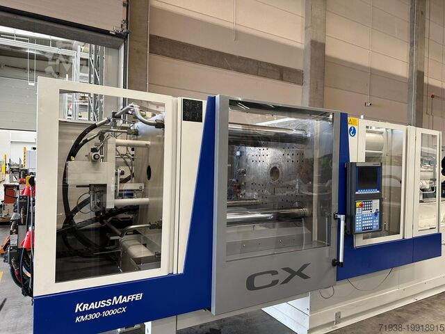 2008 Kraussmaffei KM 300-1000 CX Injection Molding for sale — view 3