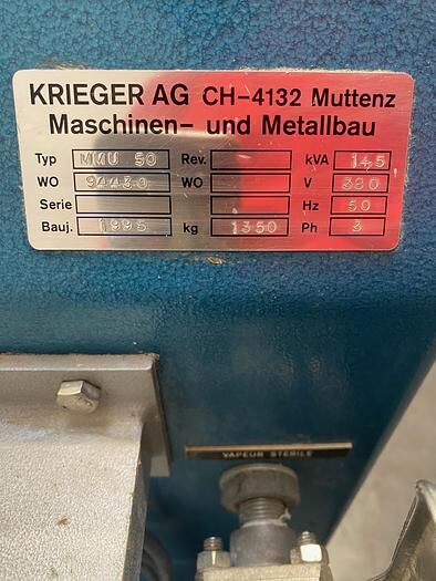 1995 Krieger MMU 50 Mixer and Blender for sale — view 2
