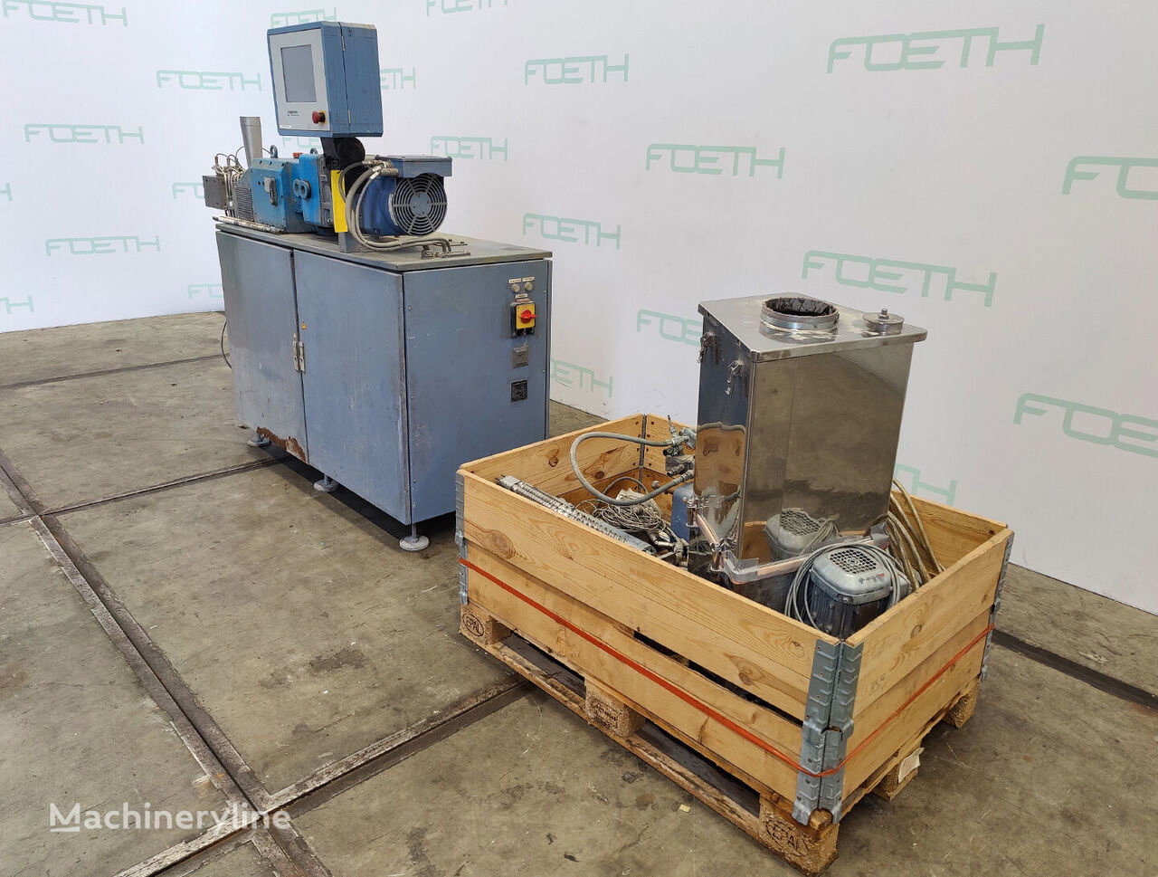 2000 Krupp ZSK-25 - Doubl Plastic Extruder for sale — view 4