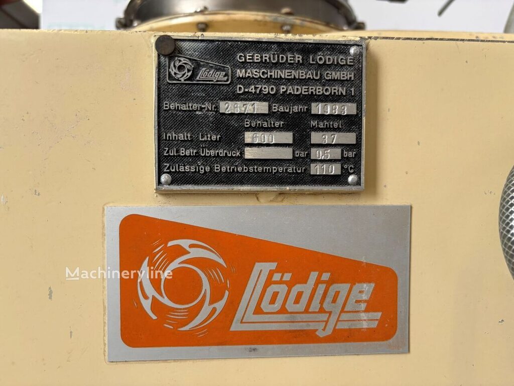 1983 Lödige FKM-600 D - PO Mixer and Blender for sale — view 4