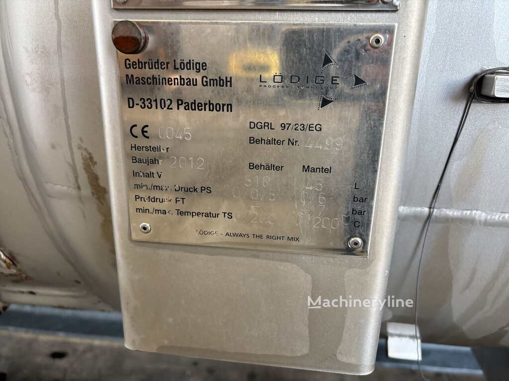 2012 Lödige K-TM400 - Powd Mixer and Blender for sale — view 4