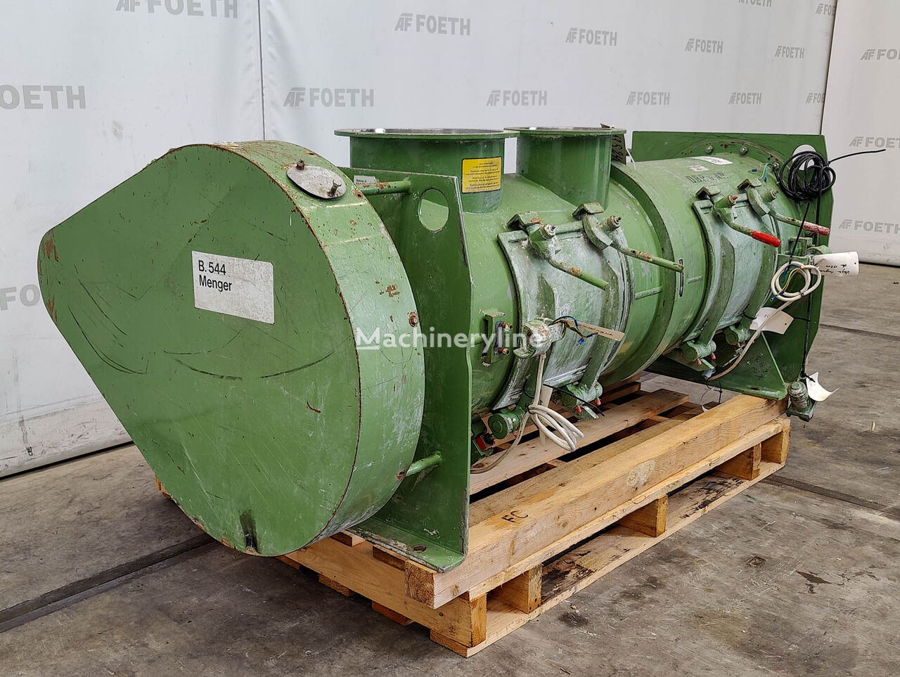 Lödige KM-600D - Powder turbo mixer Mixer Blender for sale — view 2