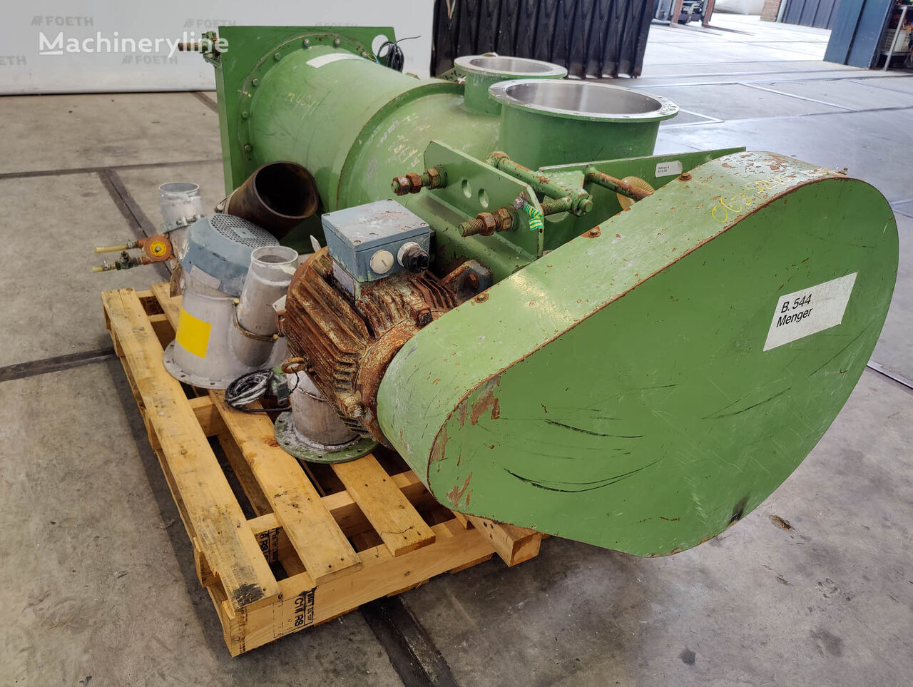 Lödige KM-600D - Powder turbo mixer Mixer Blender for sale — view 4