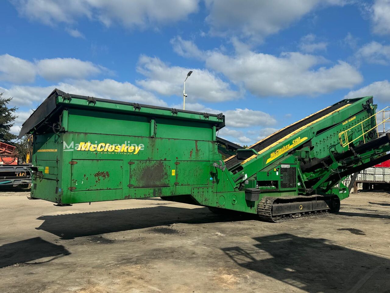 2019 Mccloskey S190 3D Quarry - Screener for sale — view 3