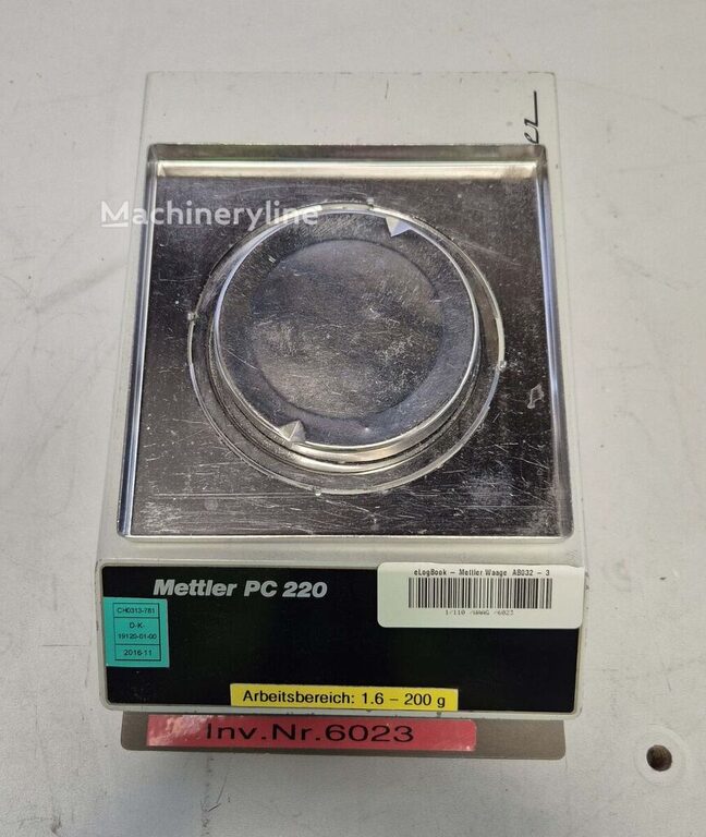 Mettler Toledo PC 220 Laboratory for sale — view 2