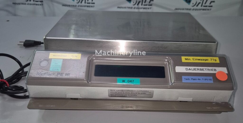 1984 Mettler Toledo PE 16 Laboratory for sale