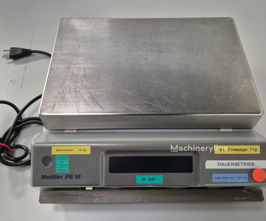 1984 Mettler Toledo PE 16 Laboratory for sale — view 2