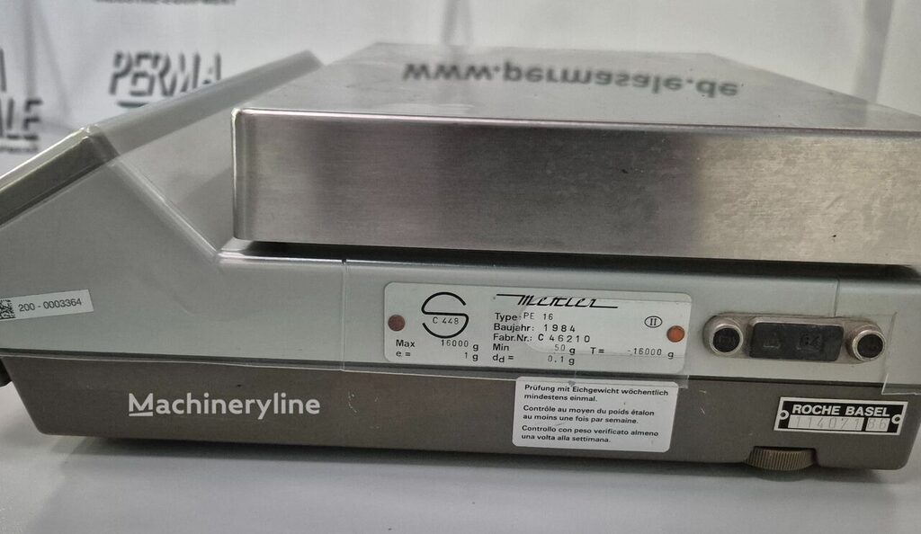 1984 Mettler Toledo PE 16 Laboratory for sale — view 5