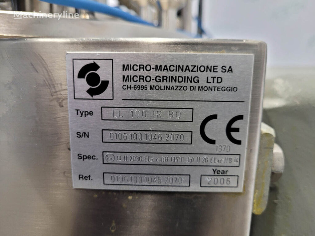 Micro-Macinazione SA LU 100 IR B0 Laboratory Equipment for sale — view 5