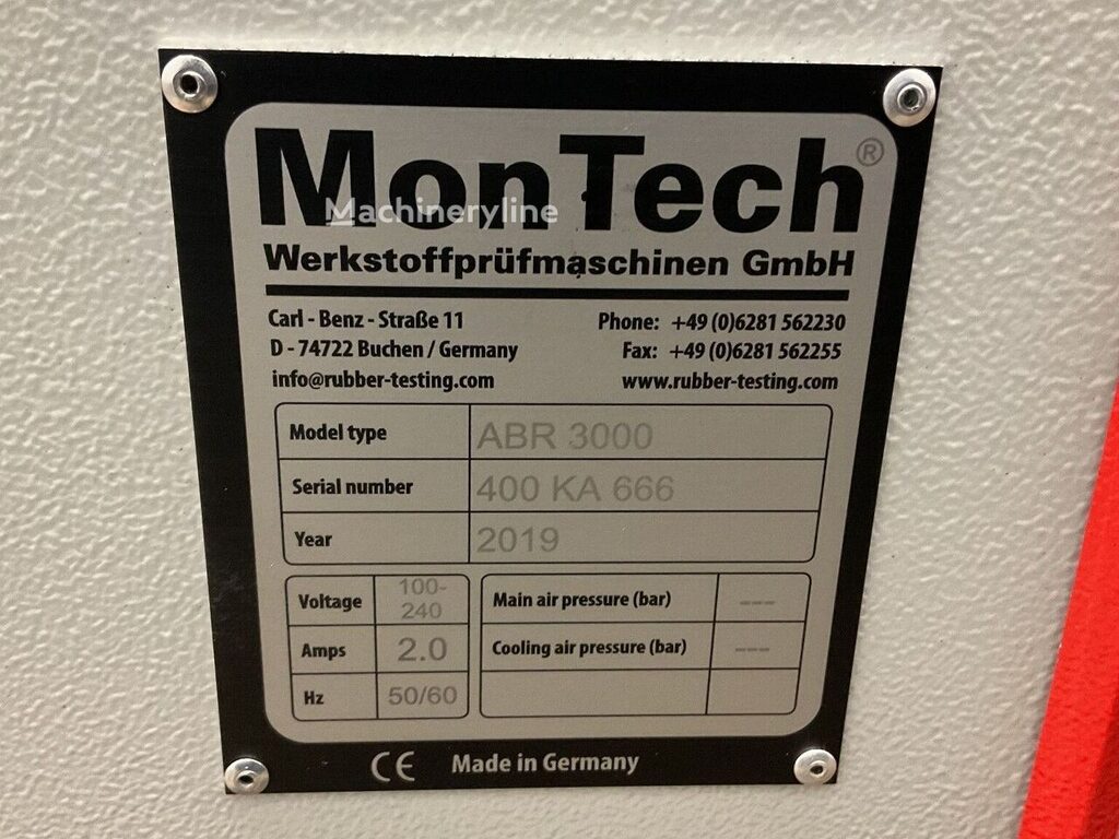 MonTech A ABR 3000 Laboratory Equipment for sale — view 4