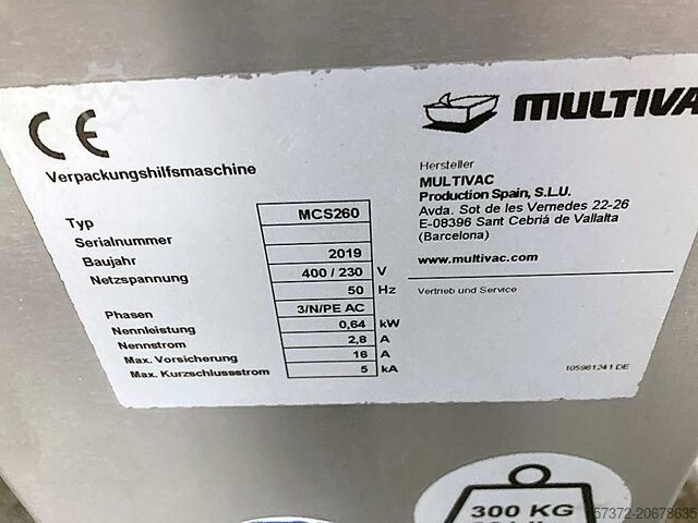 2019 Multivac T-800 Shrinking Machine for sale — view 4