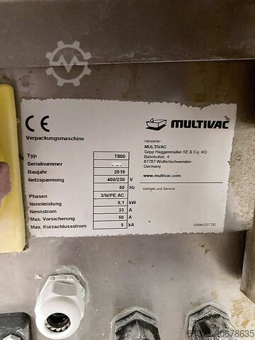 2019 Multivac T-800 Shrinking Machine for sale — view 5