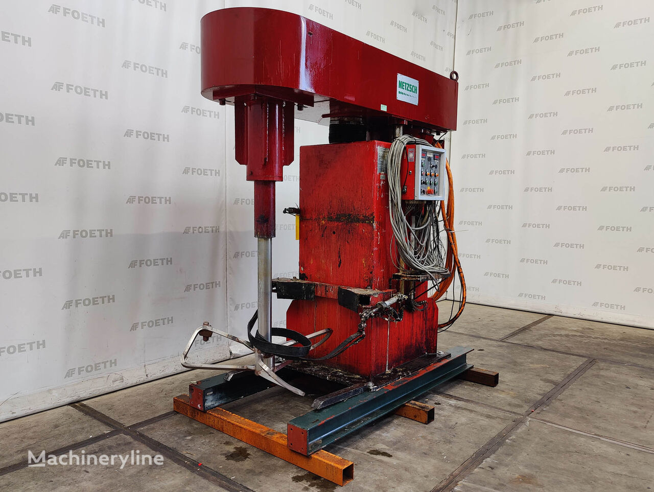 Netsch VPD 550 Butterfly mixer Mixer Blender for sale — view 3