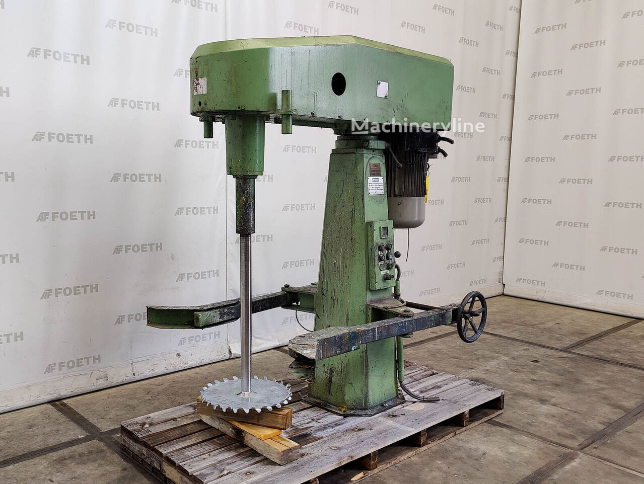 1992 Netzsch NFT Netzsch FE Mixer and Blender for sale — view 2