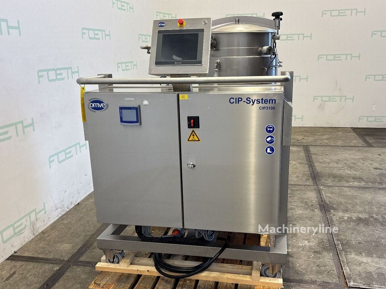 Omve CIP3100 - Vertical tank Tank Container for sale — view 3