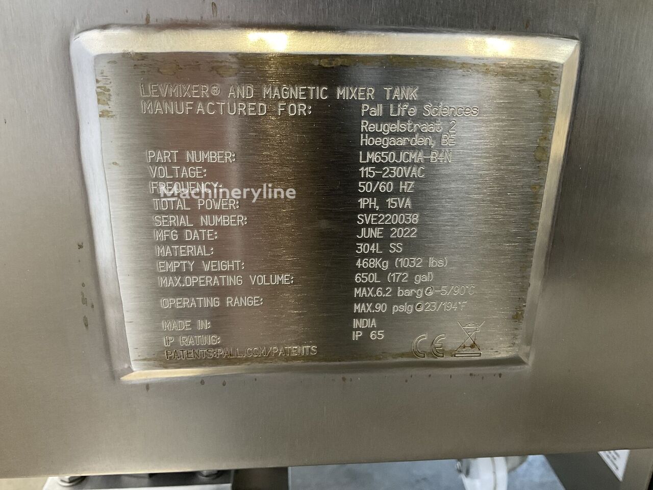 2022 Pall Levmixer AND M Mixer and Blender for sale — view 4
