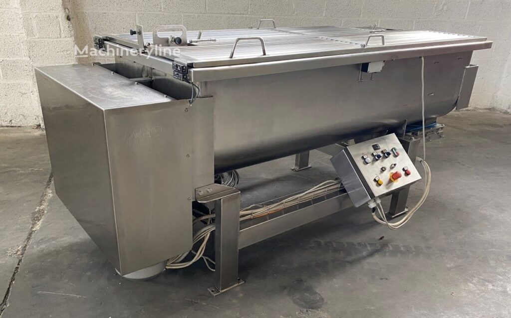 Pasta mixer Dominioni twin shaft paddle mixer 900 L Type ID 900 Mixer Blender for sale