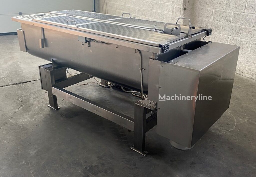 Pasta mixer Dominioni twin shaft paddle mixer 900 L Type ID 900 Mixer Blender for sale — view 4